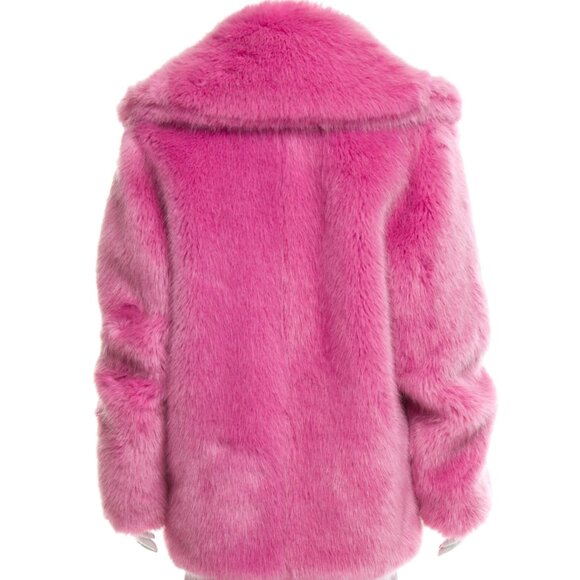 J. Crew Faux Fur Coat - Picture 3 of 6
